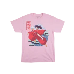 Kagome And Inuyasha Pink Tee