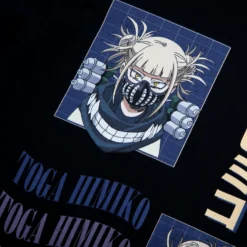 My Hero Academia Toga Himiko Villainess Black Tee -Atsuko Sale Store TS93VAMHA 3