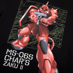 Char's Zaku II Black Tee -Atsuko Sale Store TS956JCRU 3