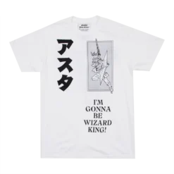 Wizard King Asta White Tee
