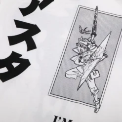 Wizard King Asta White Tee 10 Wizard King Asta White Tee -Atsuko Sale Store TS9JQ3CRU 3