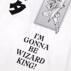 Wizard King Asta White Tee 9 Wizard King Asta White Tee -Atsuko Sale Store TS9JQ3CRU 5