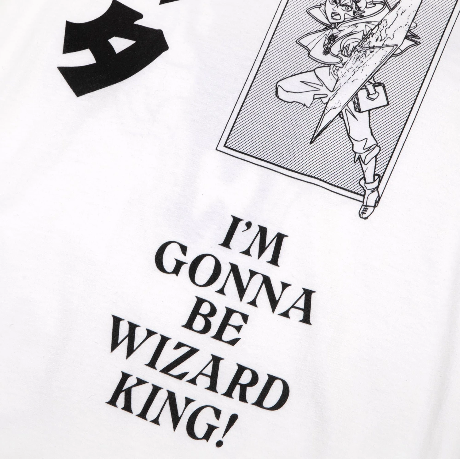 Wizard King Asta White Tee 5 Wizard King Asta White Tee - Image 3