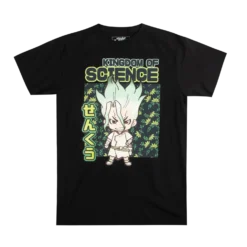Senku Ishigami Kingdom Of Science Black Tee