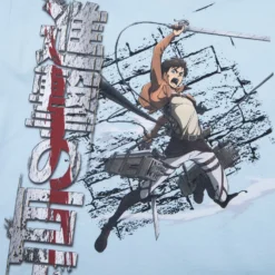 Eren Yeager ODM Blue Tee 8 Eren Yeager ODM Blue Tee -Atsuko Sale Store TS9MJ6ATN 3