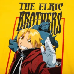 The Elric Brothers Yellow Tee 8 The Elric Brothers Yellow Tee -Atsuko Sale Store TS9N58FMB 3