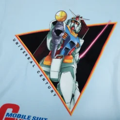 Mobile Suit Gundam Take Aim Chambray Tee -Atsuko Sale Store TS9NHGCRU 3