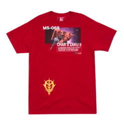 Char's Zaku Zeon Fighter Red Tee