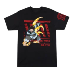 Shinra Kusakabe Black Tee