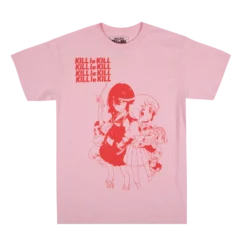 Ryuko & Mako BFFs Pink Tee