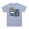 Hello Kitty And Friends X Team Kakashi Grid Chambray Tee -Atsuko Sale Store TS9PRPNSC 1