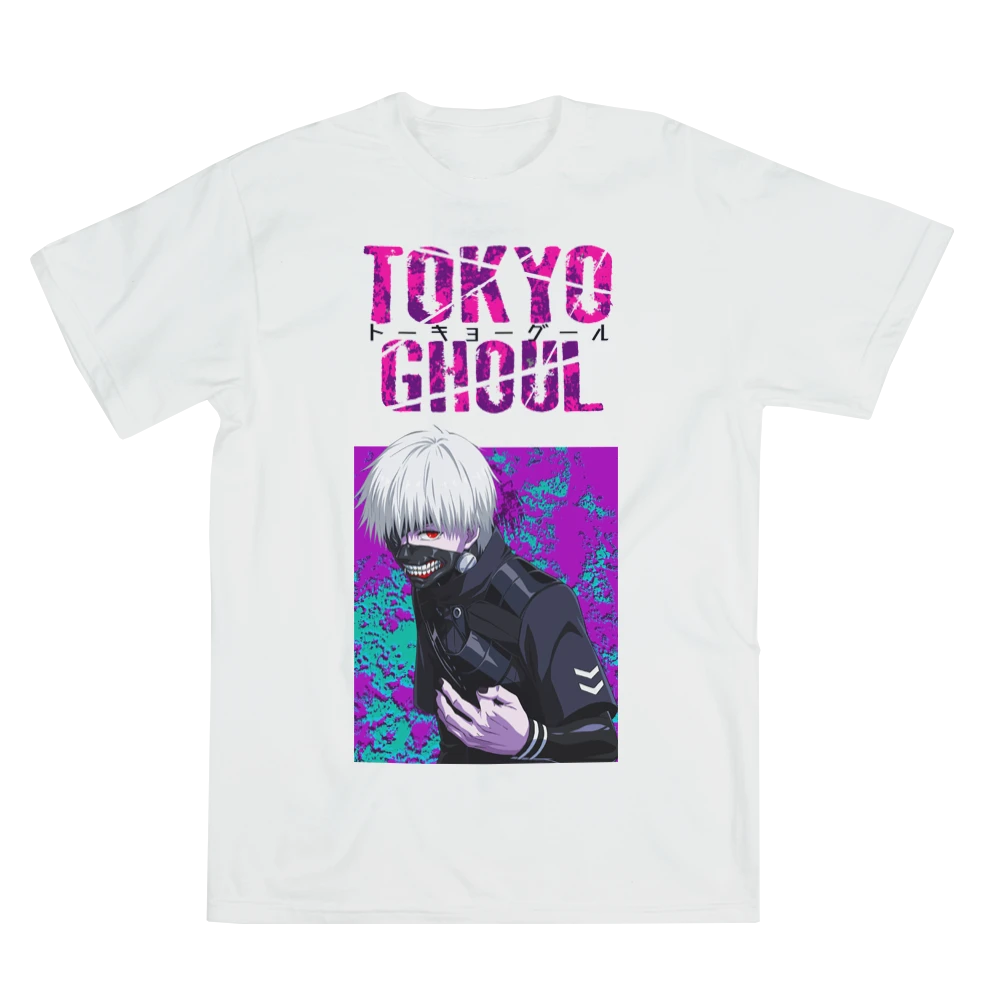 Kaneki Masked White Tee 3 Kaneki Masked White Tee