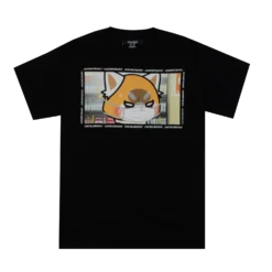 Retsuko Mask Black Tee