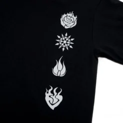 Team RWBY The Manga Group Panels Black Tee 8 Team RWBY The Manga Group Panels Black Tee -Atsuko Sale Store TS9WZTRWB 3