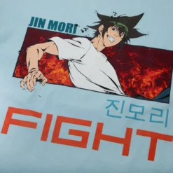 Jin Mori Fight Chambray Tee -Atsuko Sale Store TS9XZ0CRU 3