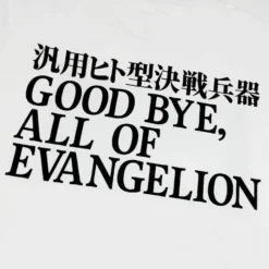 Good Bye, All Of Evangelion White Tee -Atsuko Sale Store TSA1C0FNGE 4