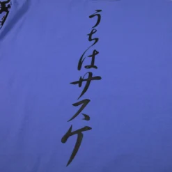 NARUTO Sasuke Pattern Sleeve Purple Tee -Atsuko Sale Store TSA29RANAR 4