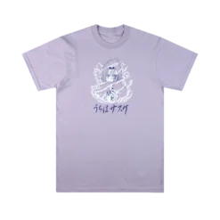 NARUTO Sasuke Supporting Shadow Lavender Tee