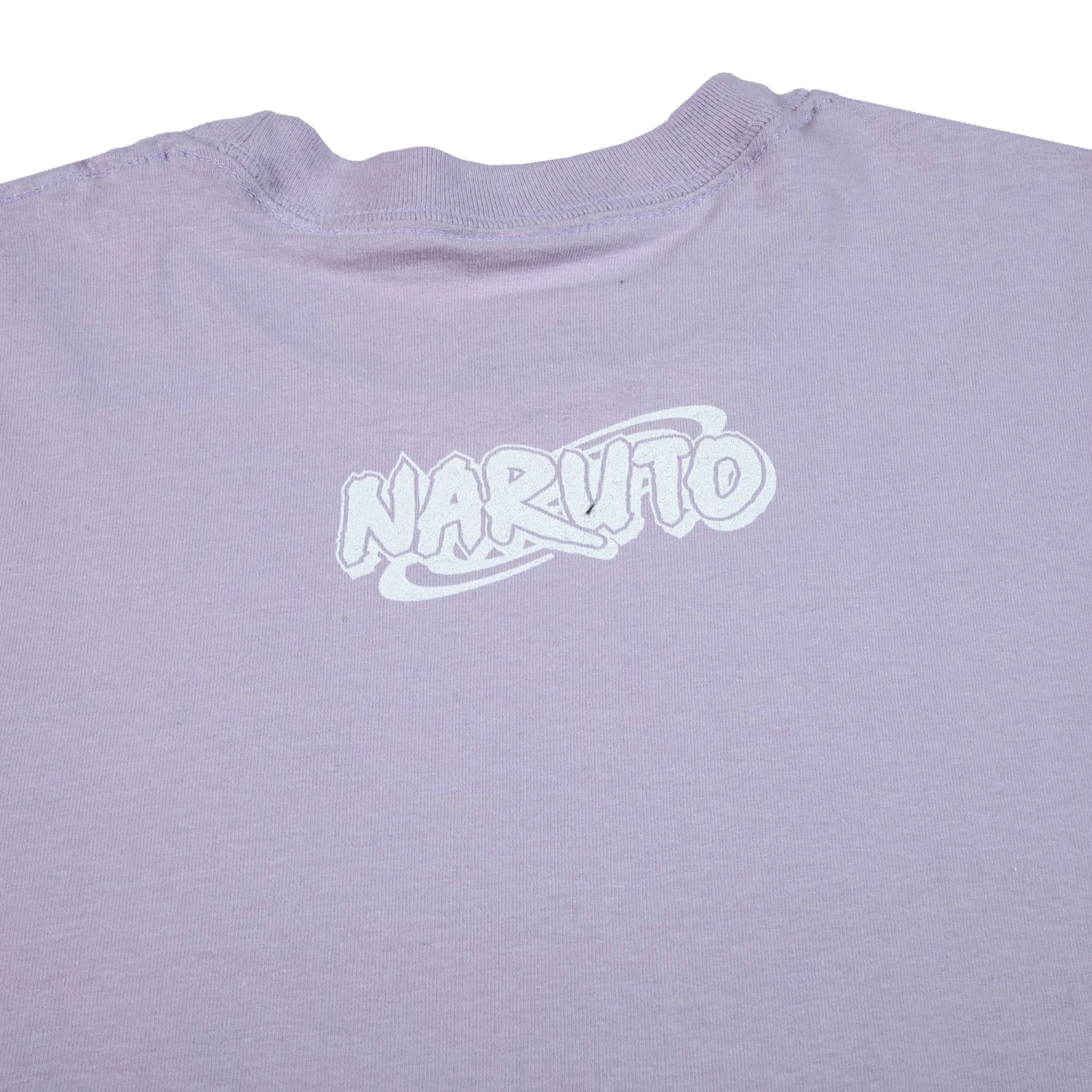 NARUTO Sasuke Supporting Shadow Lavender Tee 6 NARUTO Sasuke Supporting Shadow Lavender Tee - Image 4