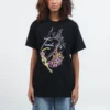 Golden Wind Trish Black Tee -Atsuko Sale Store TSA51NTJOJ ecomm TARYNSMALL