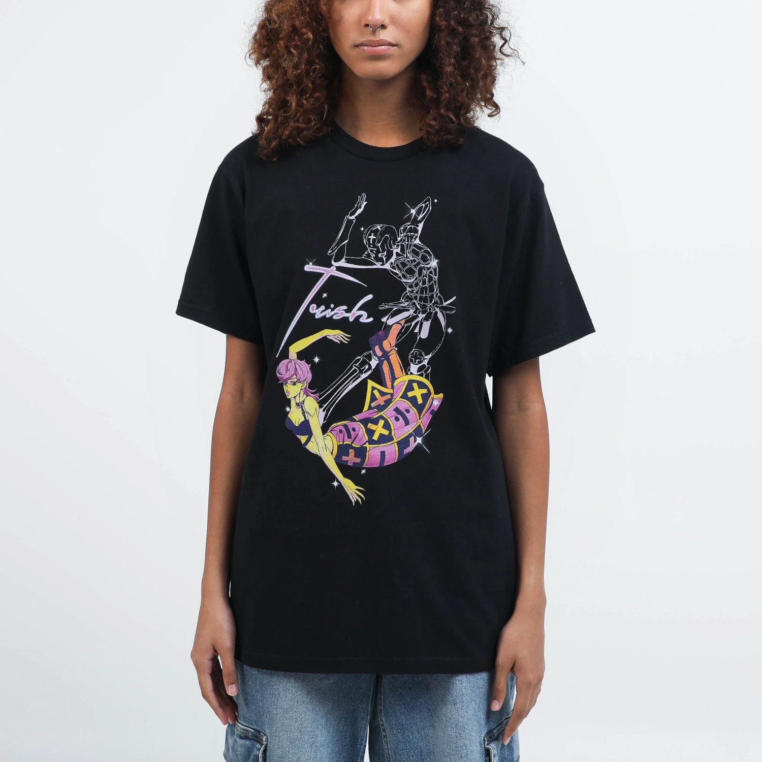 Golden Wind Trish Black Tee 3 Golden Wind Trish Black Tee