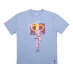 Golden Wind Giorno Chambray Tee -Atsuko Sale Store TSA51NVJOJ 001