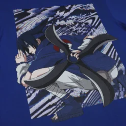 NARUTO Sasuke Of The Sharingan Royal Tee 9 NARUTO Sasuke Of The Sharingan Royal Tee -Atsuko Sale Store TSA549HNAR back detail