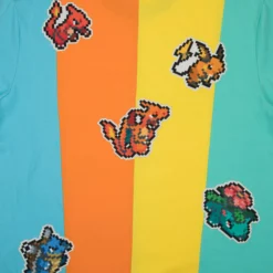 POKEMON Starter Evolution Color-Blocked Tee -Atsuko Sale Store TSA56K4POK 07