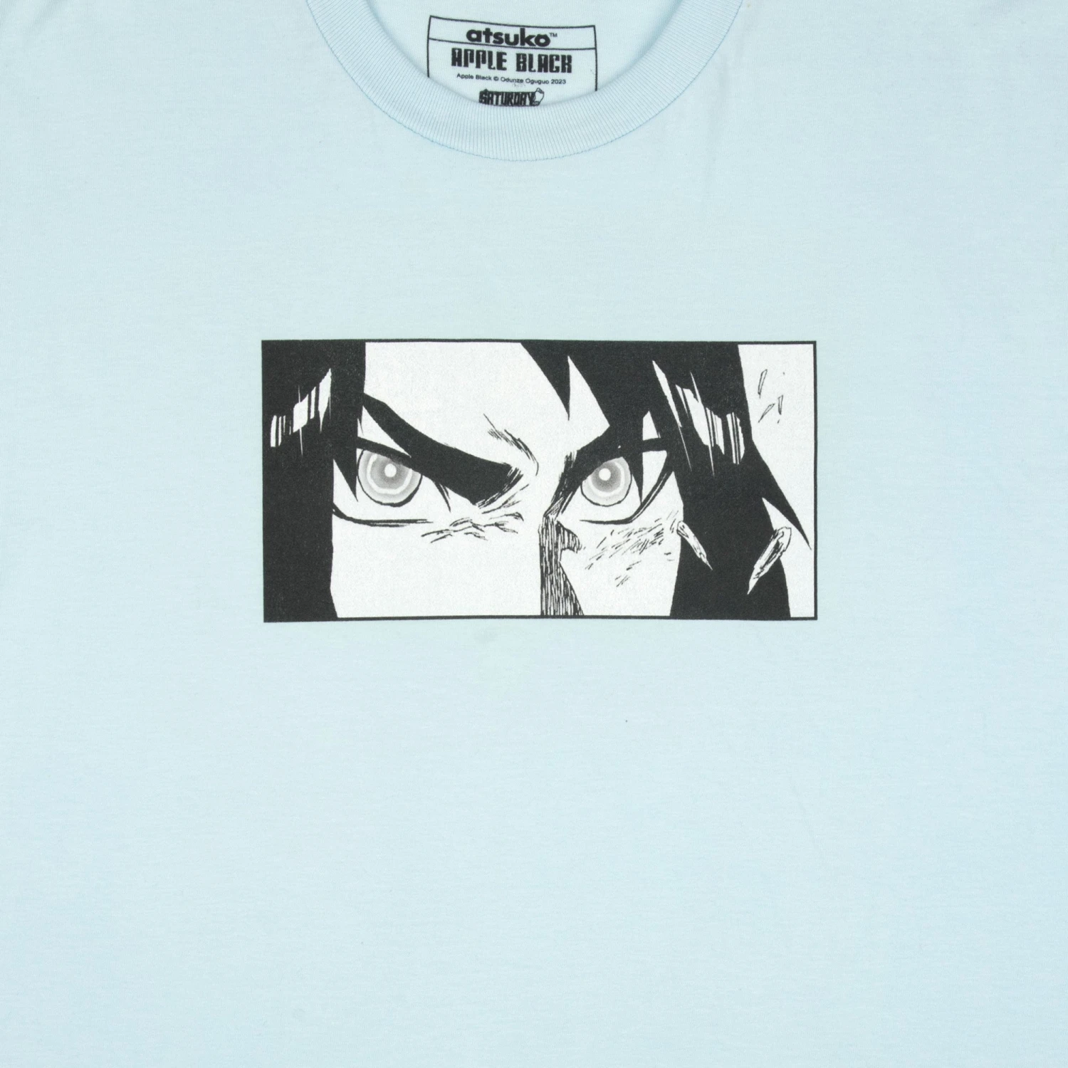 Sano Close Up Fight Scene Chambray Tee 7 Sano Close Up Fight Scene Chambray Tee - Image 5