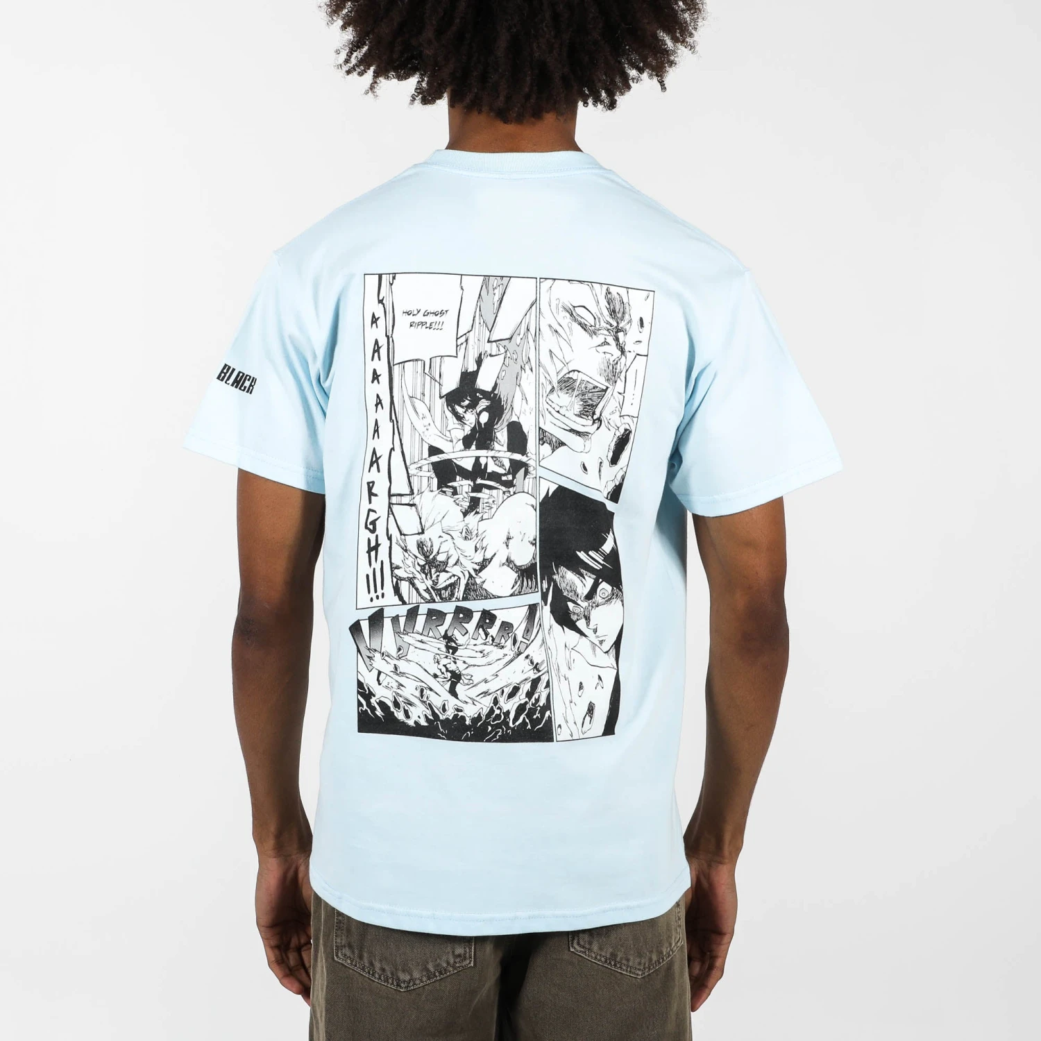 Sano Close Up Fight Scene Chambray Tee 4 Sano Close Up Fight Scene Chambray Tee - Image 2