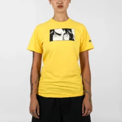 Sano Close Up With Fight Scene Yellow Tee