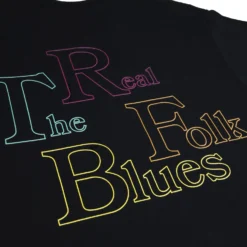 The Real Folks Blues Black Tee -Atsuko Sale Store TSM06EGCBP 4