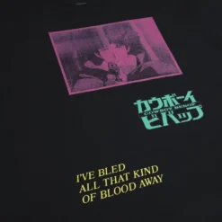 Spike Ballad Of The Fallen Angels Black Tee -Atsuko Sale Store TSM06EHCBP 2