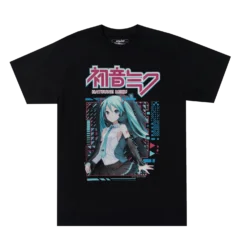 Digital Idol Hatsune Miku Black Tee
