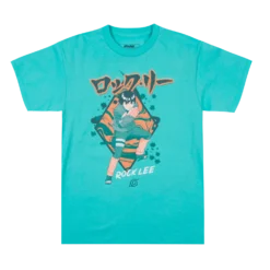 NARUTO Rock Lee Bushy Brows Mint Tee