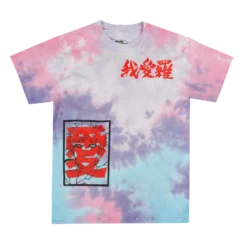 NARUTO Gara Of The Desert Cotton Candy Tie Dye Tee