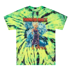 Saiyan Gohan Green Tie Dye Tee