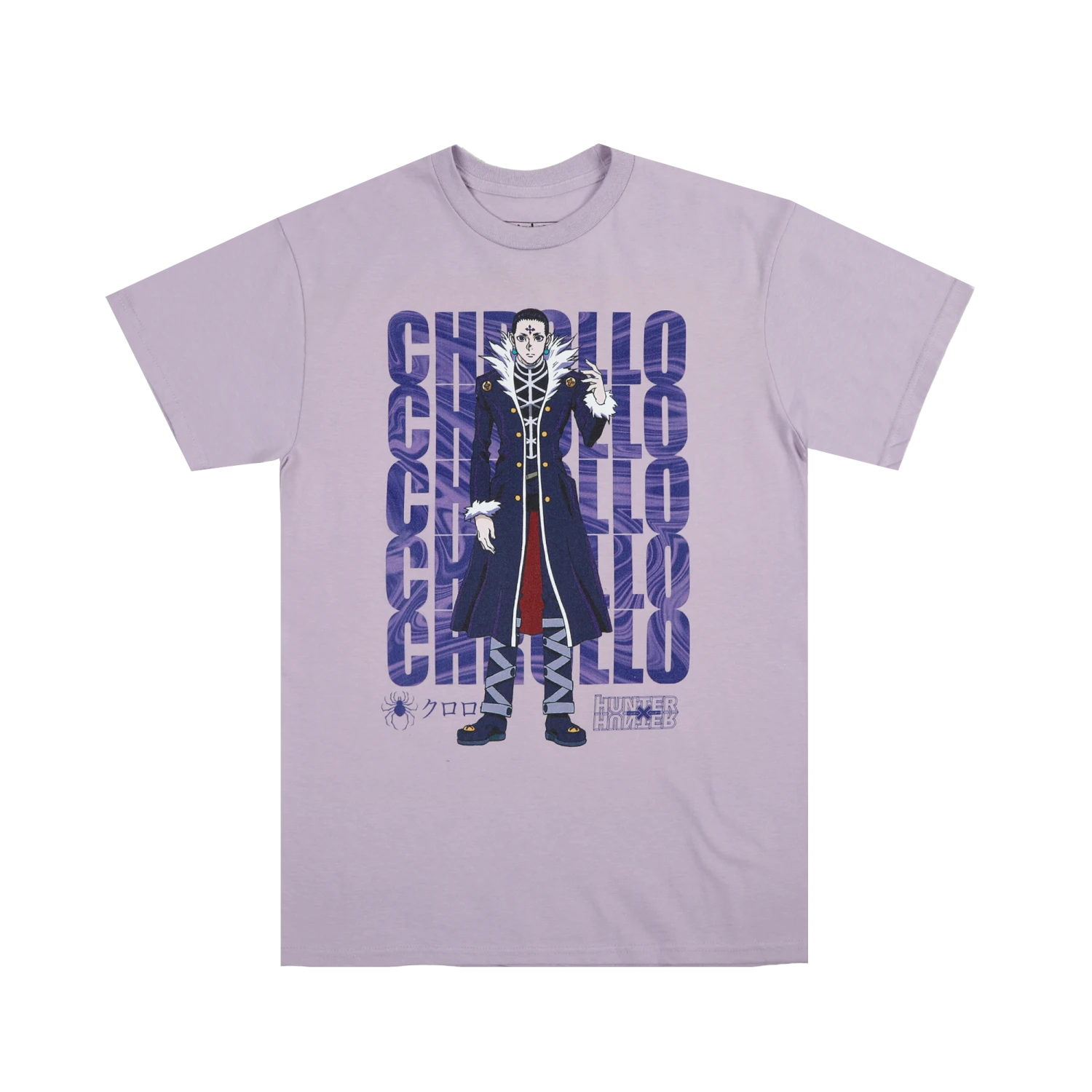 Chrollo Lucilfer Lavender Tee 3 Chrollo Lucilfer Lavender Tee