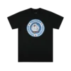 Doraemon Emblem Black Tee 1 Doraemon Emblem Black Tee -Atsuko Sale Store TSM197WDMN front