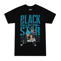 Black Star Black Tee