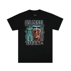 Colossal Titan Fight Icon Black Tee
