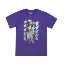Stone Ocean Jotaro Purple Tee