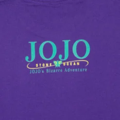 Stone Ocean Jotaro Purple Tee -Atsuko Sale Store TSM1QMFJOJ 4