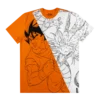 Goku & Shenron Split Tee -Atsuko Sale Store TSM1RZHDBZ 1