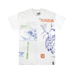 Eva Unit-01 Split White Tee