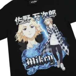 Mikey Casual Black Tee -Atsuko Sale Store TSM1S86CRU 2 1 7ff43270 f302 4f24 8d7d 6b9adc310004
