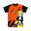 NARUTO Nine-Tailed Demon Fox Large Print Tee -Atsuko Sale Store TSM1S99NAR front