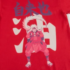 NARUTO Jiraiya Posing Red Tee -Atsuko Sale Store TSM1X9BNAR 3