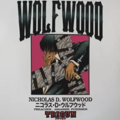 Wolfwood Nothing Like Gods Chambray Tee -Atsuko Sale Store TSM1Y0MTRI 3 1
