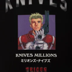 Knives Millions Black Tee -Atsuko Sale Store TSM1Y0NTRI 3